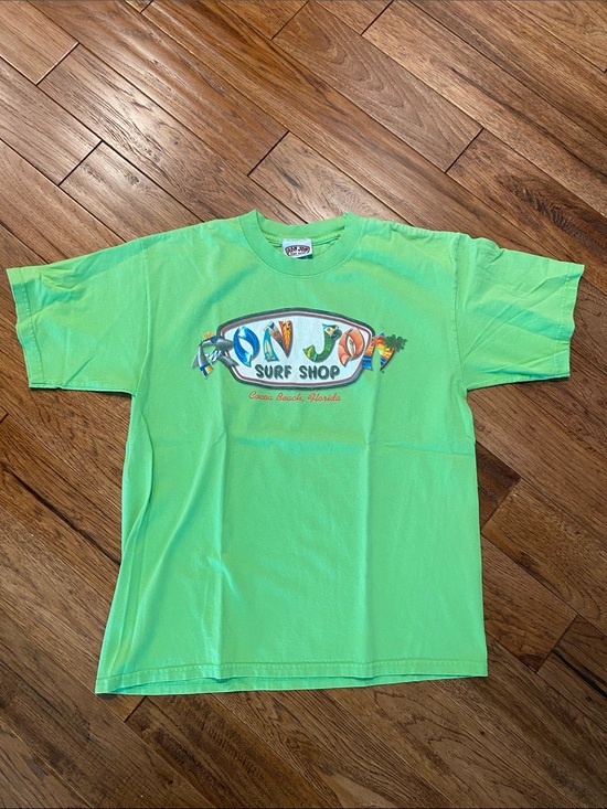 Ron Jon Other - Ron Jon Lime Green Surf Shop Logo Tee